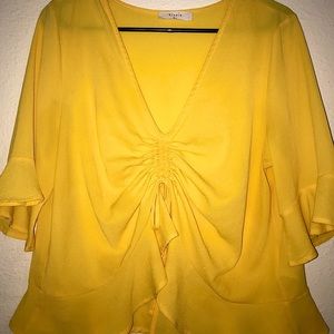 ELODIE- Cute Yellow Shirt